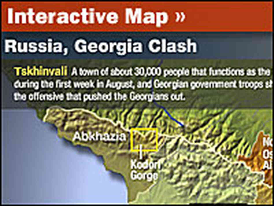 Interactive Map: Russia, Georgia Clash Interactive Map: Russia, Georgia Clash