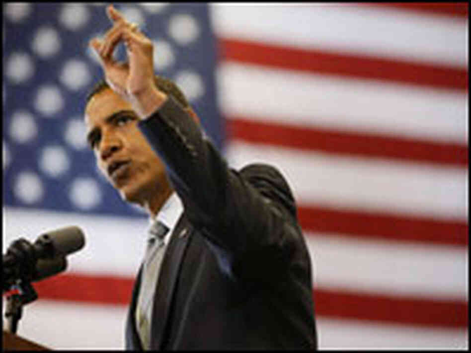 Sen. Barack Obama campaigns in Fayetteville, N.C.
