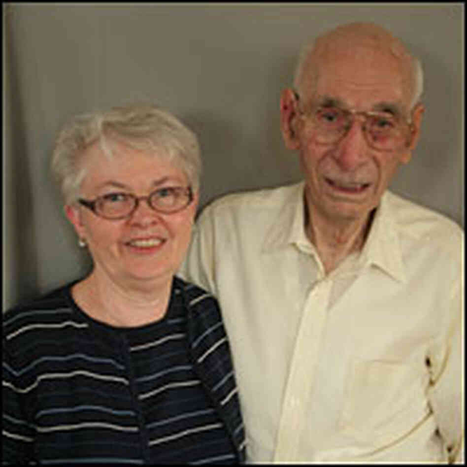 Willis Cressman stands with his niece, Johanna Cushman-Balzer. Willis Cressman stands with his niece, Johanna Cushman-Balzer.