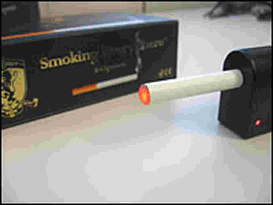 Electronic cigarette with light Electronic cigarette with light