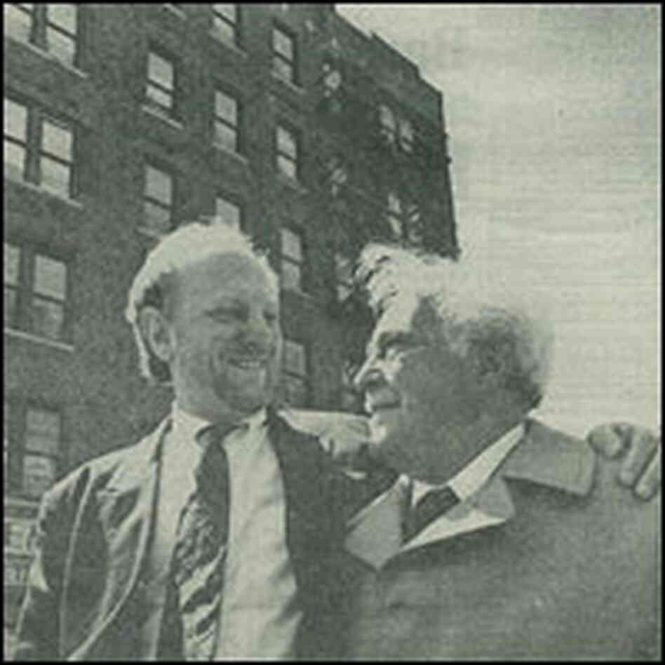 'New York Daily News' front page from 1988, featuring Goldstein and Mauriello's reunion