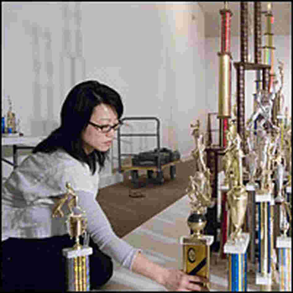 Jean Shin places trophies for 'Everyday Monuments'