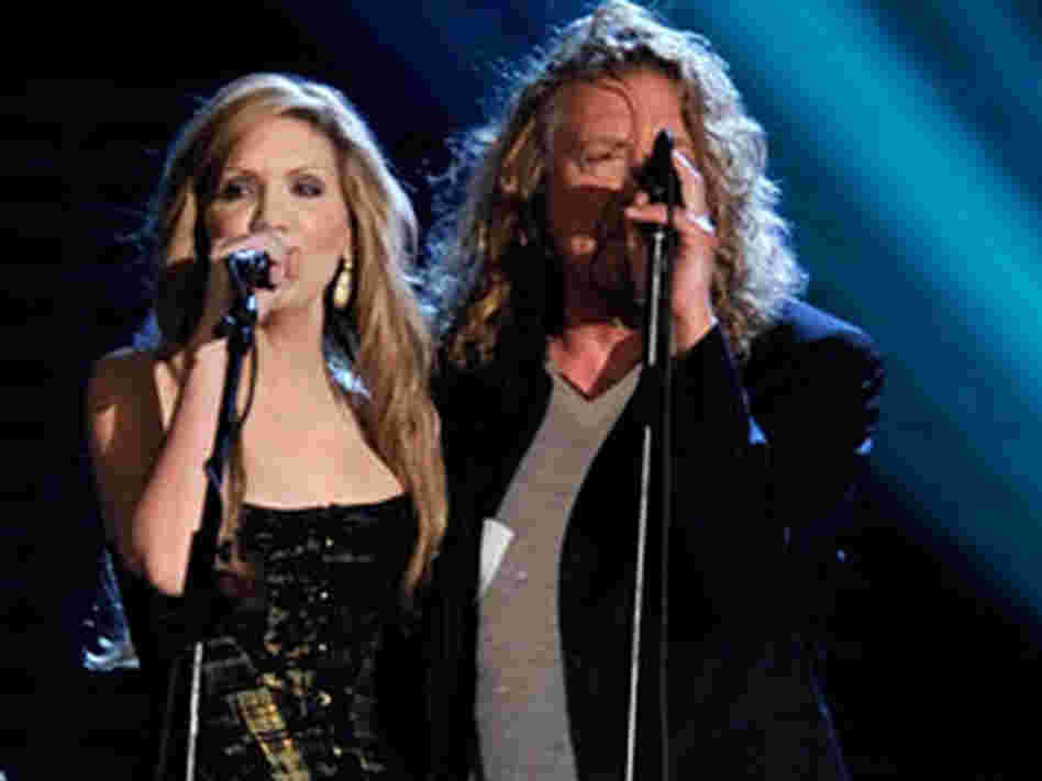 Alison Krauss and Robert Plant at Grammys 300