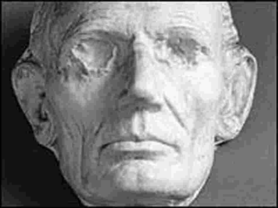Life mask of Lincoln by Daniel Chester French