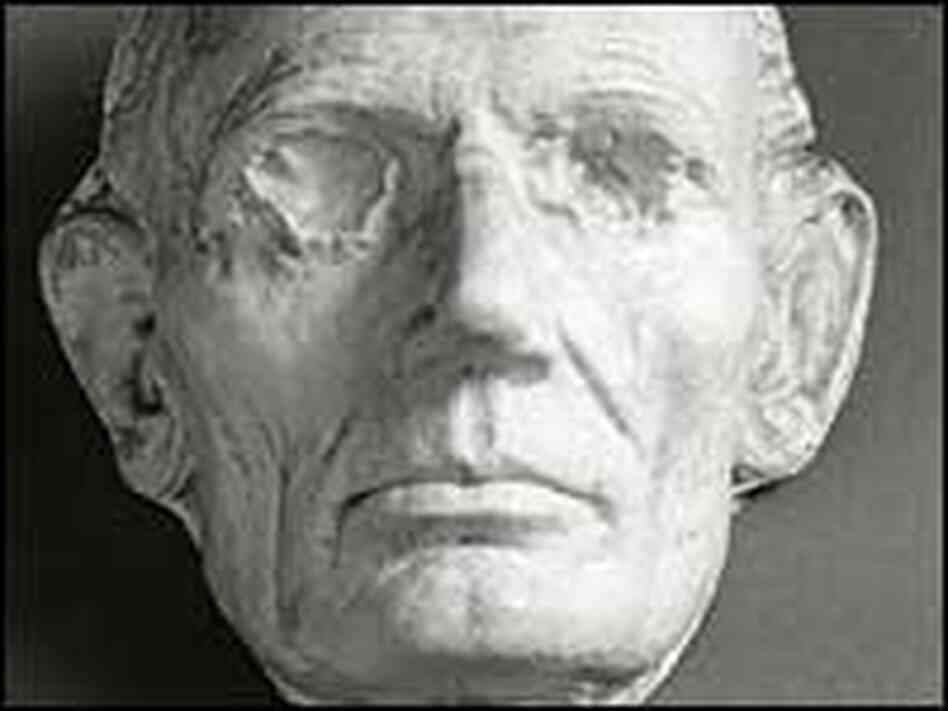 Life mask of Lincoln by Daniel Chester French