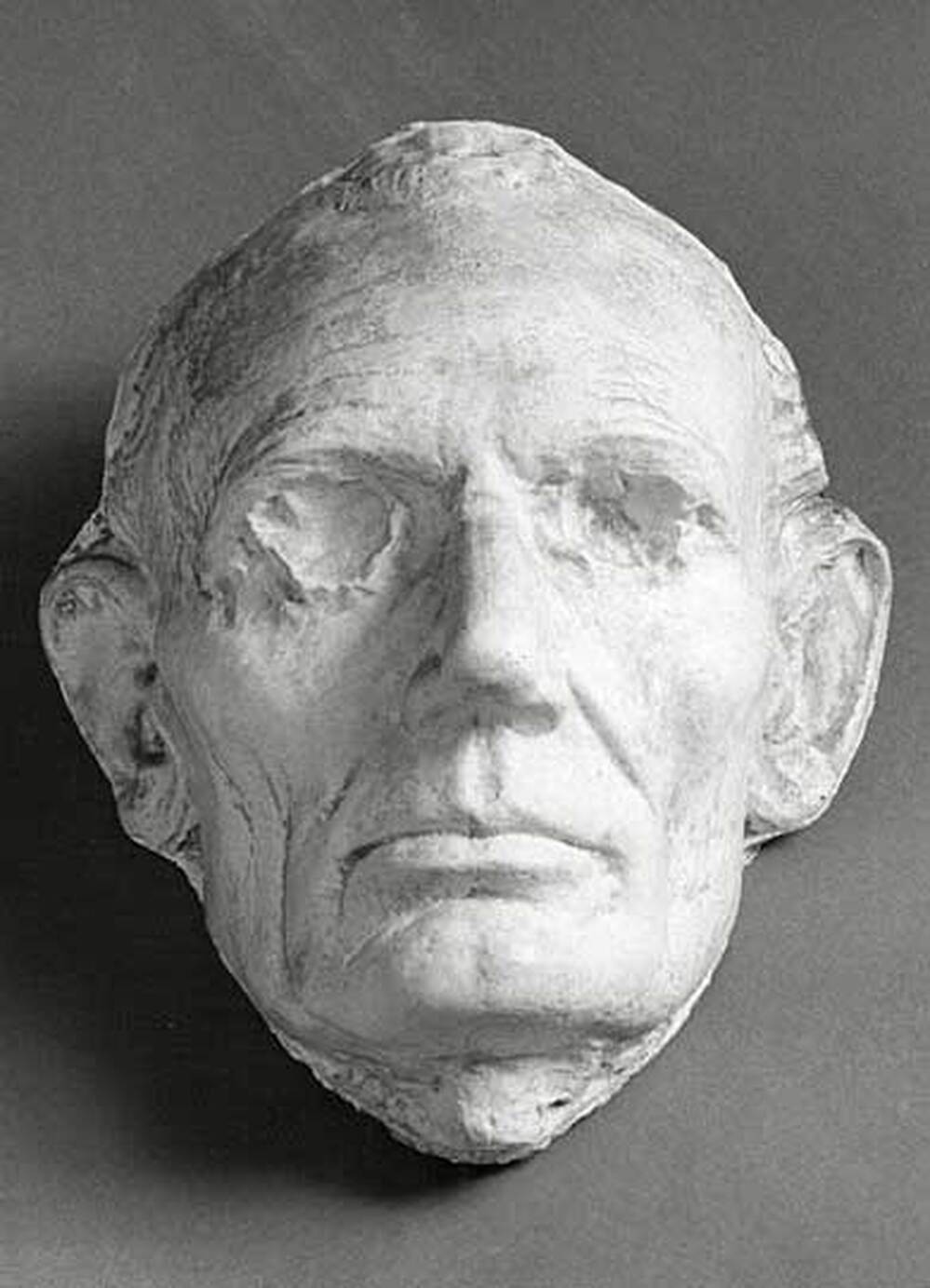 Life mask of Lincoln by Daniel Chester French