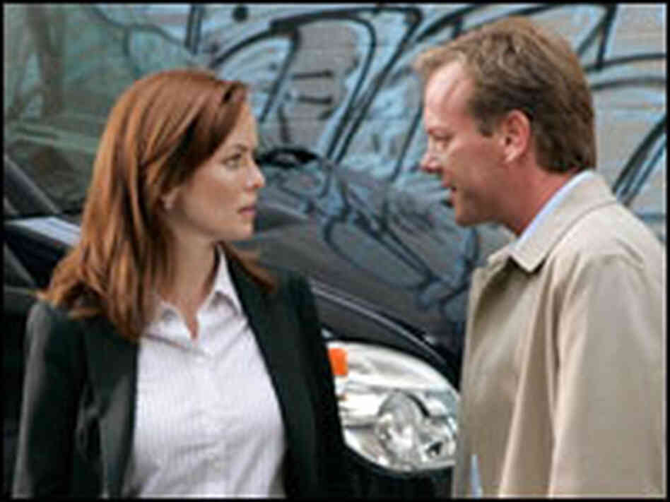 Kiefer Sutherland as Jack Bauer  and Annie Wersching as Renee Walker