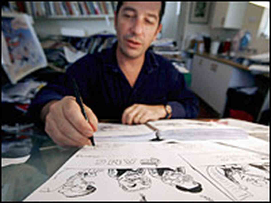 Award-winning South African cartoonist Jonathan Shapiro. Award-winning South African cartoonist Jonathan Shapiro.