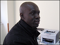 Jean-Rene Bilongo is a social worker who comes from Cameroon