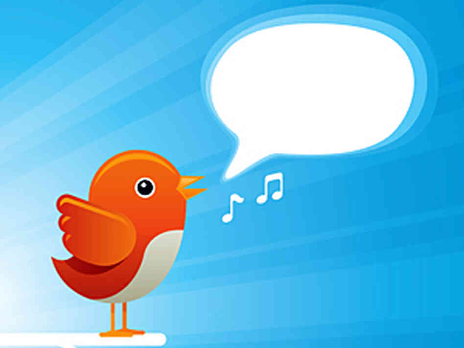 Twitter Bird singing Twitter Bird singing
