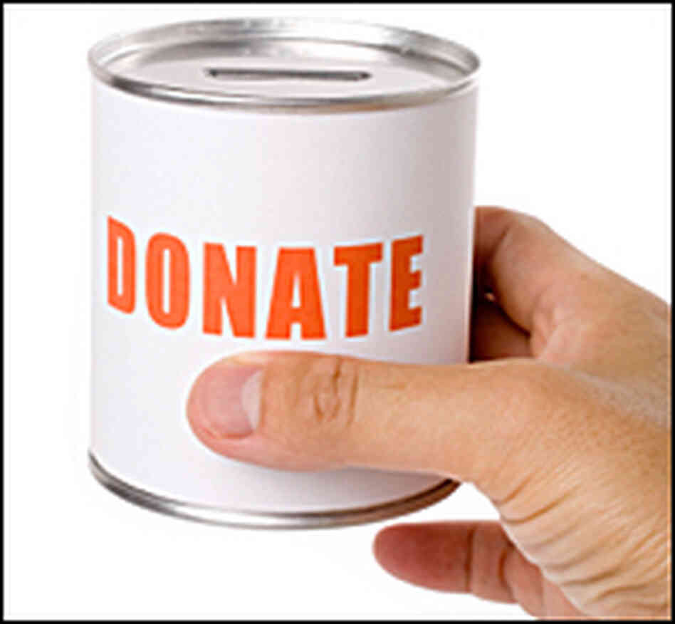 Donations for charities.