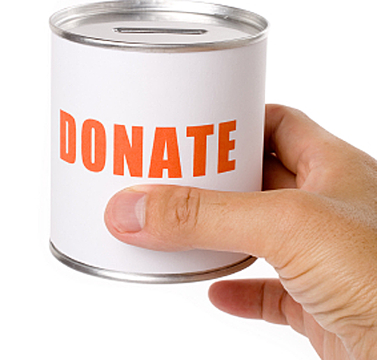 Donations for charities.