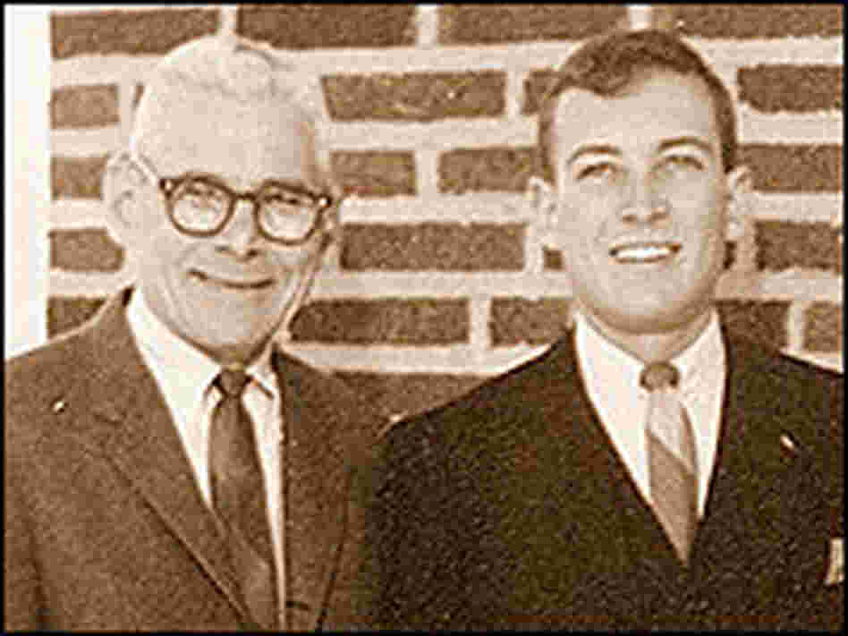 Richard Knox and his father, Albert