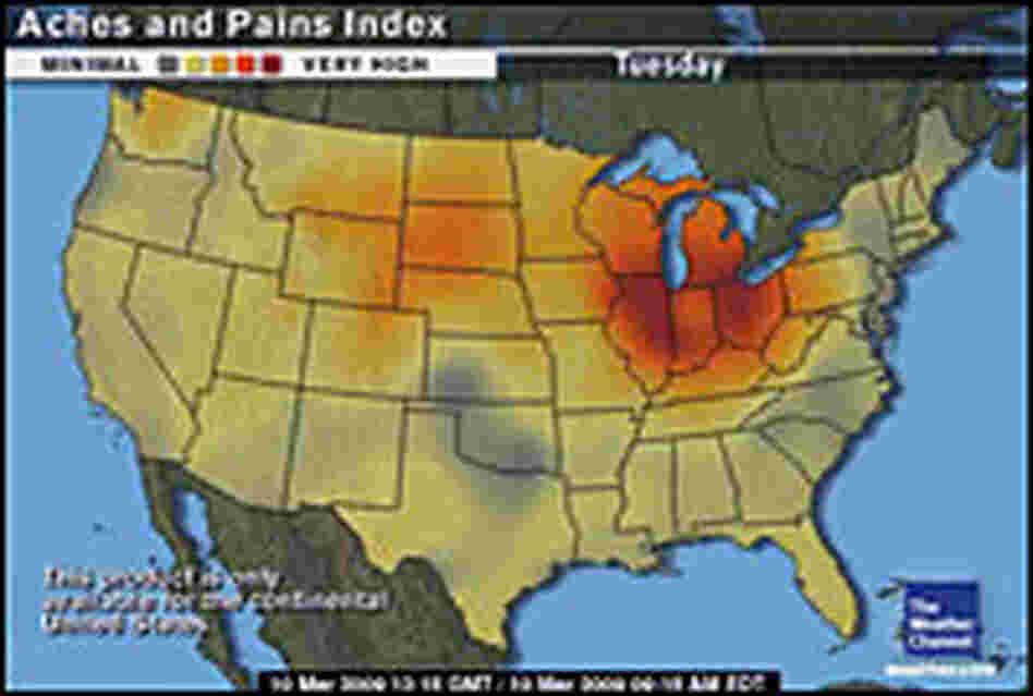 The Weather Channel's Aches and Pains Index