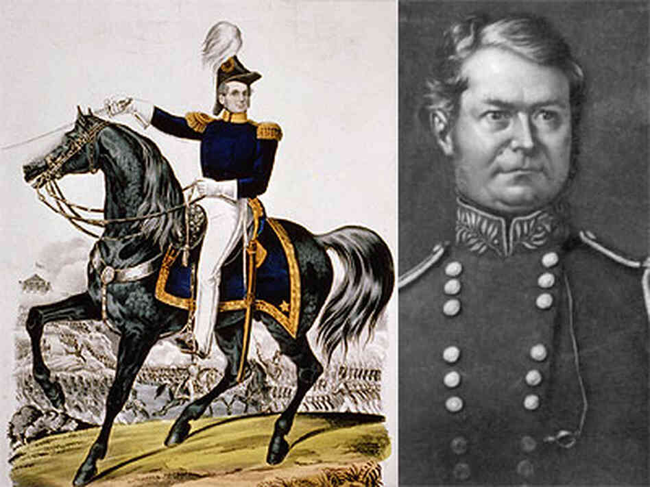 A portrait of Gen. William Jenkins Worth. A portrait of Gen. William Jenkins Worth.