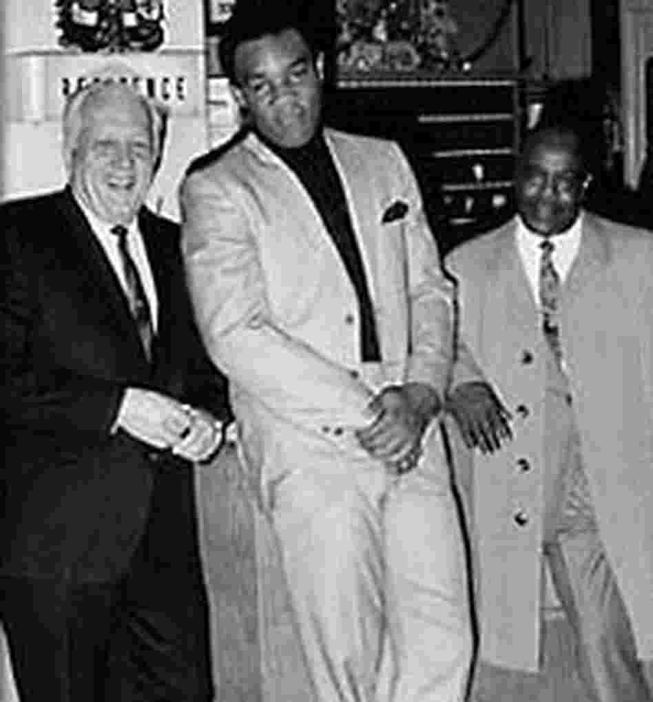 As a young member of the Job Corps, 17-year-old George Foreman met Charles "Doc" Broadus (right). As a young member of the Job Corps, 17-year-old George Foreman met Charles "Doc" Broadus (right).