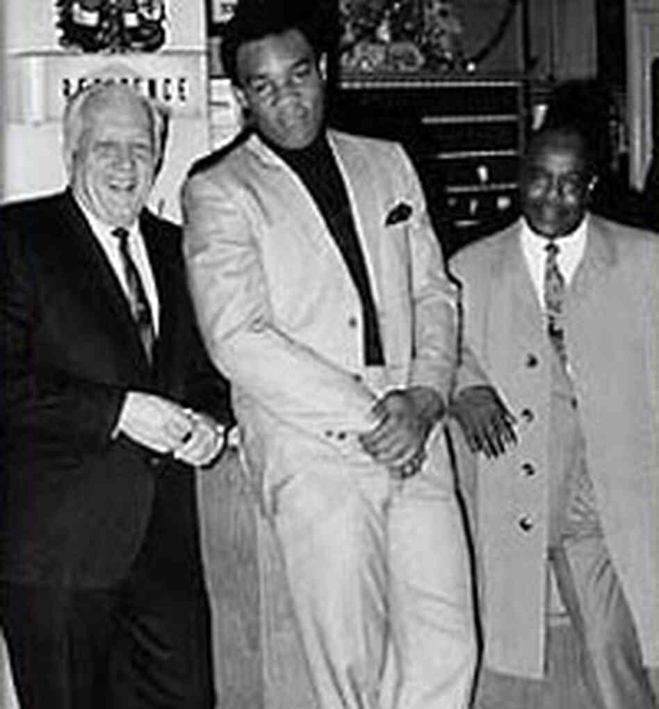 As a young member of the Job Corps, 17-year-old George Foreman met Charles "Doc" Broadus (right). As a young member of the Job Corps, 17-year-old George Foreman met Charles "Doc" Broadus (right).