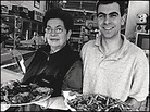 Alice Sacca with her son John Alice Sacca with her son John