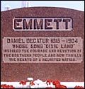 Dan Emmett headstone