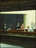 'Nighthawks' by Edward Hopper, 1942