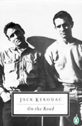 Neal Cassady and Jack Kerouac on the cover of 'On the Road'