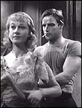 Marlon Brando and Vivien Leigh in a scene from the film