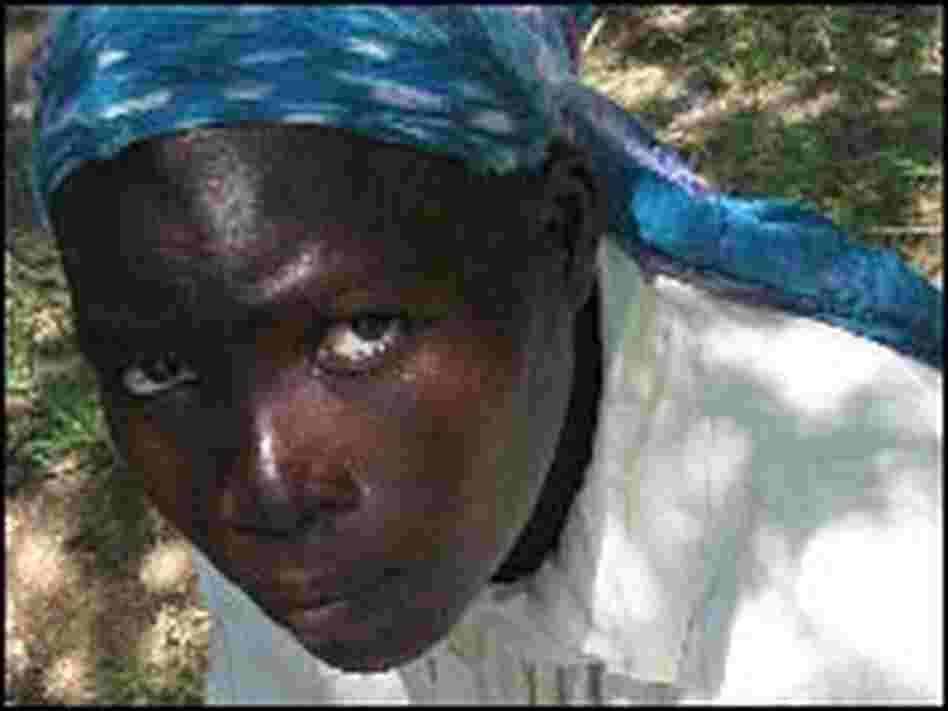 One of nine women members of an HIV-positive support group on Rusinga Island.