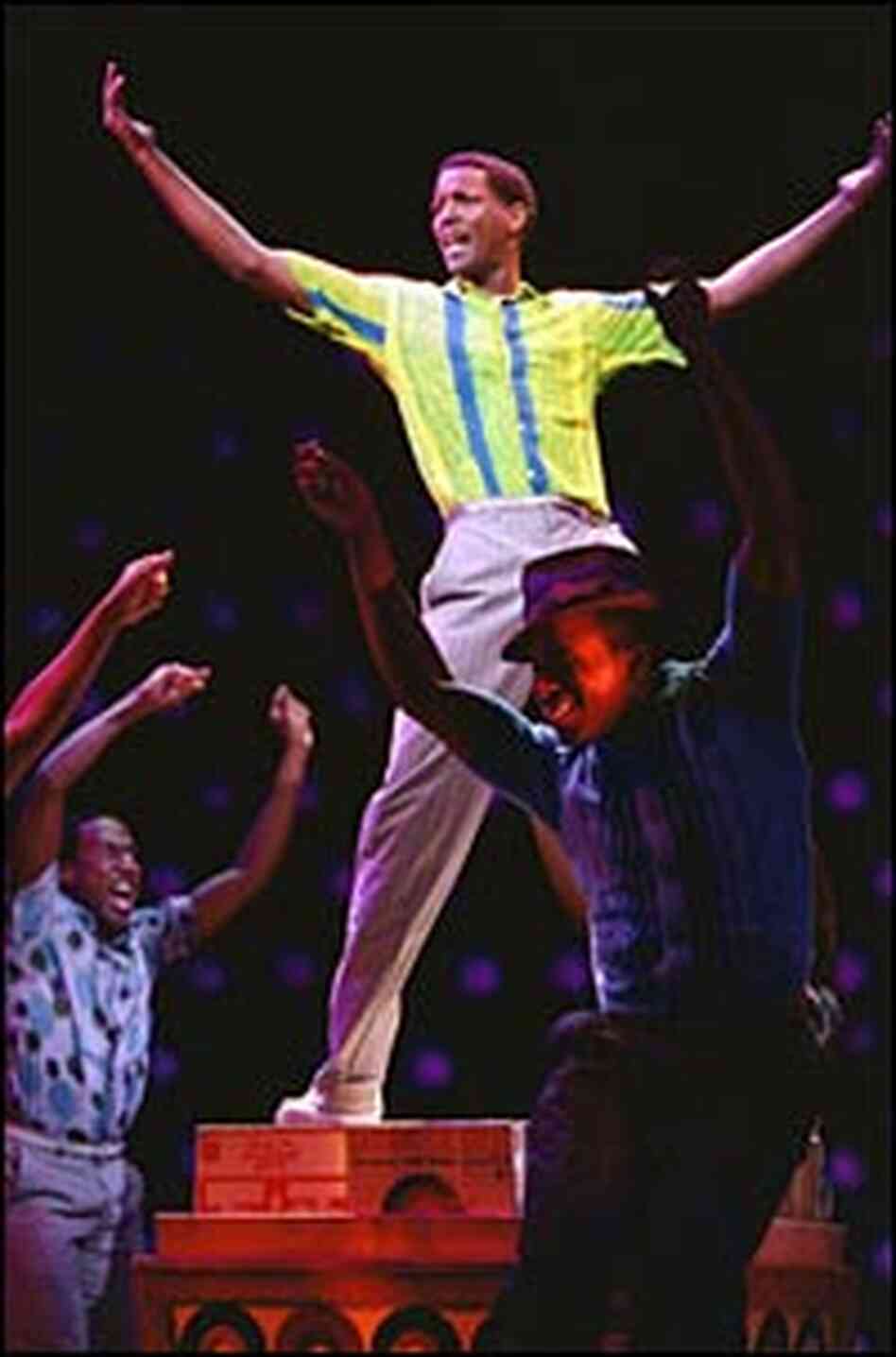 Corey Reynolds as Seaweed J. Stubbs in the Broadway smash 'Hairspray' Corey Reynolds as Seaweed J. Stubbs in the Broadway smash 'Hairspray'