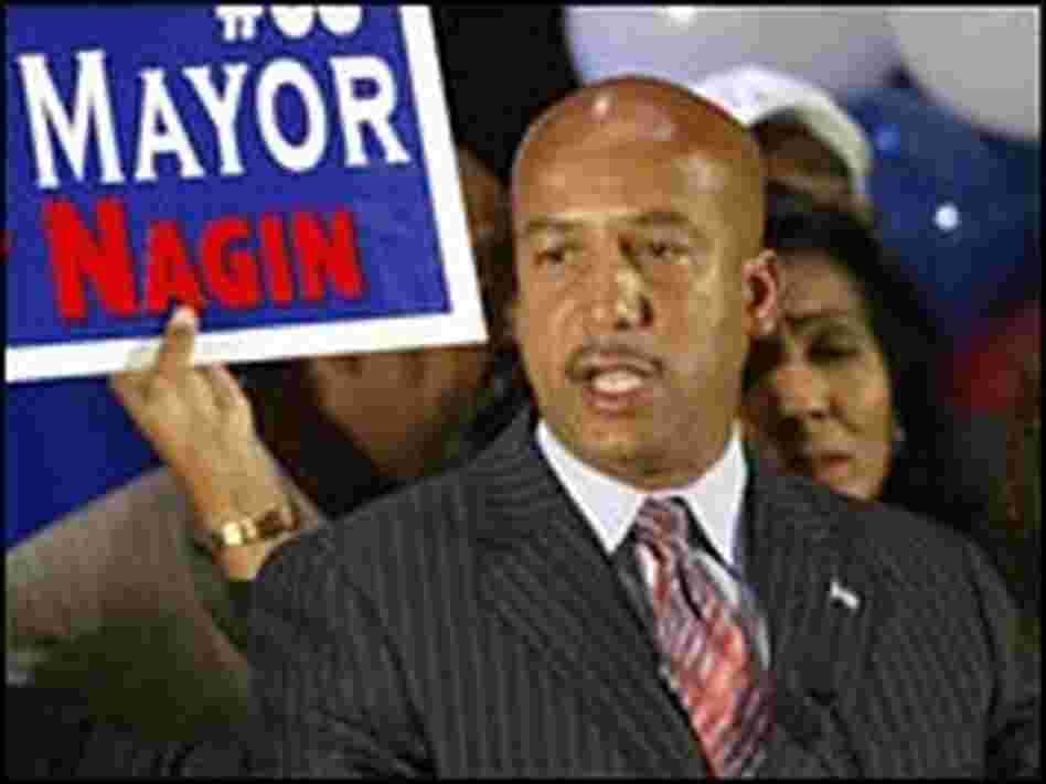 New Orleans Mayor Ray Nagin speaks to supporters after a runoff election was declared April 22. New Orleans Mayor Ray Nagin speaks to supporters after a runoff election was declared April 22.