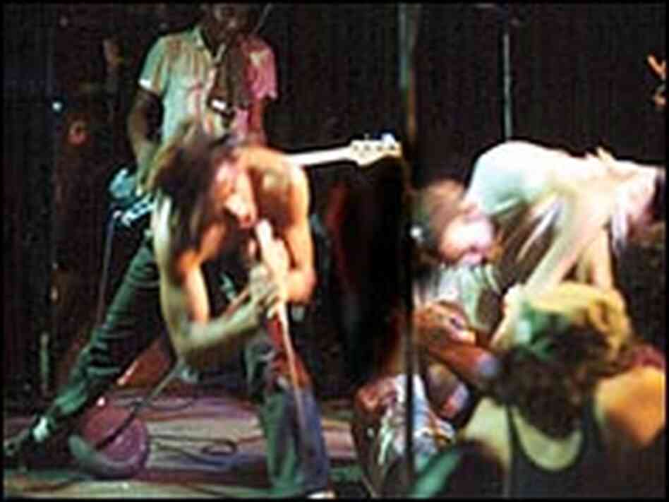 The Bad Brains were known for their sweaty, muscular, high-energy performances The Bad Brains were known for their sweaty, muscular, high-energy performances