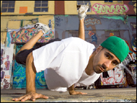 Break dancer
