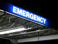 Emergency room