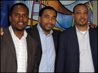 Dr. Sampson Davis, Dr. George Jenkins and Dr. Rameck Hunt