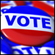 Vote Pin