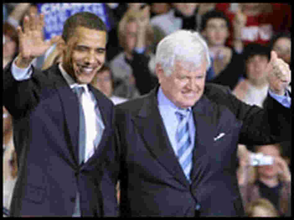Obama and Kennedy Obama and Kennedy