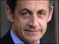French President Nicolas Sarkozy