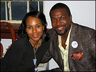 Actress Kerry Washington and actor Chris Tucker Actress Kerry Washington and actor Chris Tucker
