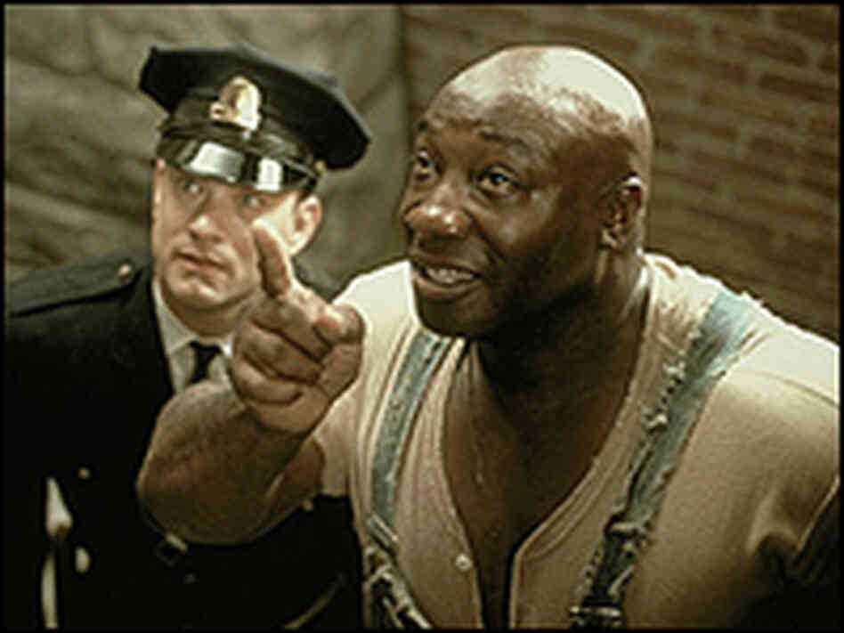 Tom Hanks and Michael Clarke Duncan Tom Hanks and Michael Clarke Duncan