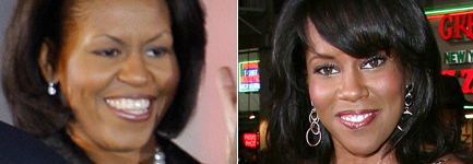 Michelle Obama and Regina King