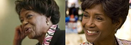 Marian Robinson and Margaret Avery