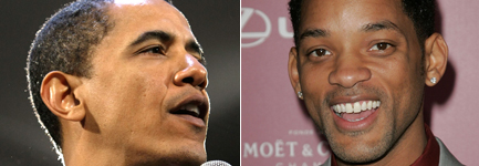 Obama and Will Smith