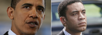 Obama and Harry Lennix