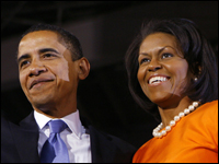 Barack and Michelle Obama