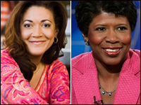 Michele Norris and Gwen Ifill