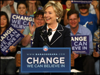 Hillary Clinton at Obama event
