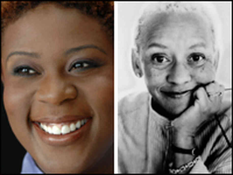 Singer Capathia Jenkins and poet Nikki Giovanni Singer Capathia Jenkins and poet Nikki Giovanni