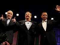Obama, Warren, and McCain