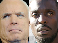 John McCain and Omar Little