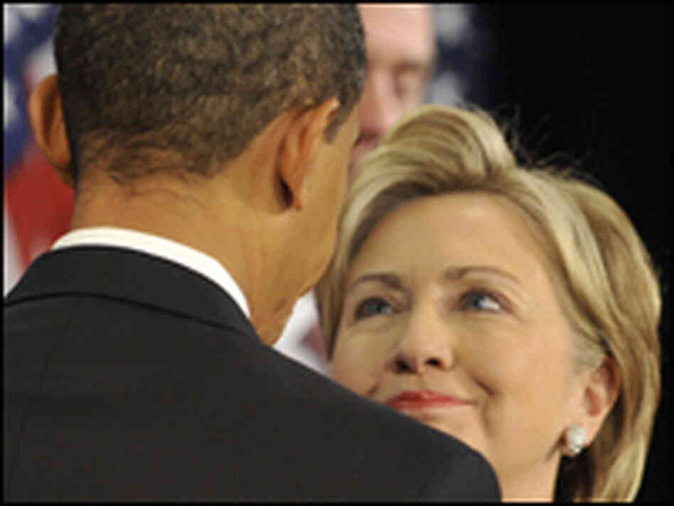 President-elect Barack Obama and Sen. Hillary Clinton President-elect Barack Obama and Sen. Hillary Clinton