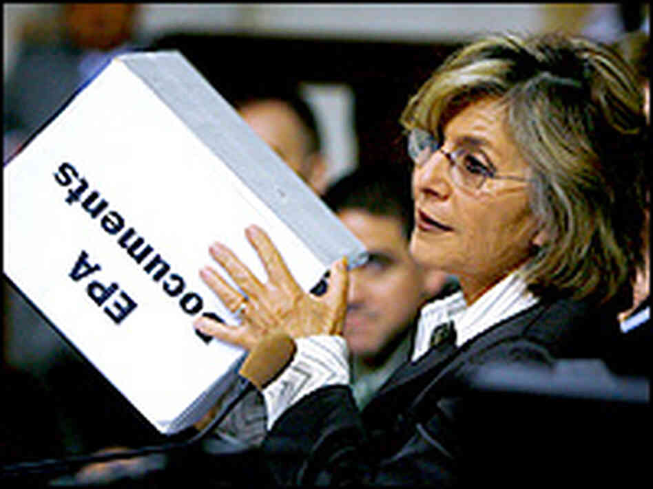 Senator Barbara Boxer Senator Barbara Boxer